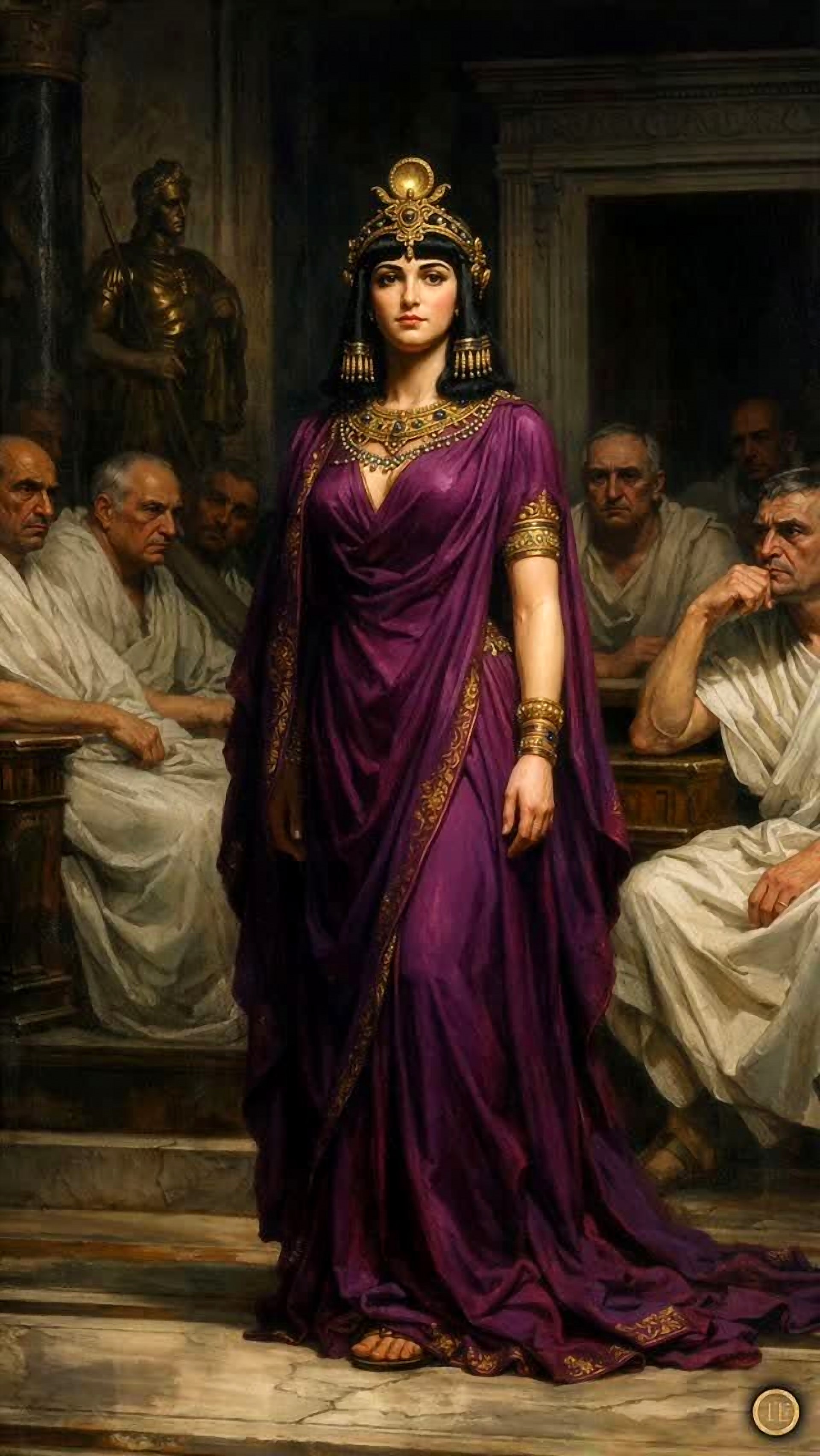 A queen standing in her own authority
